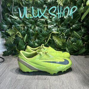 RARE Nike Mercurial Steam II FG Soccer Cleats US 9.5 Citron Green  317730-301 08